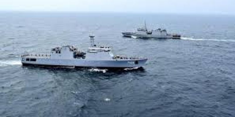 Indian & Sri Lankan Navy Maritime Exercise SLINEX-20 off Trincomalee