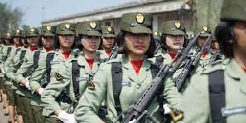 Indonesian army ends “virginity tests” on female cadets