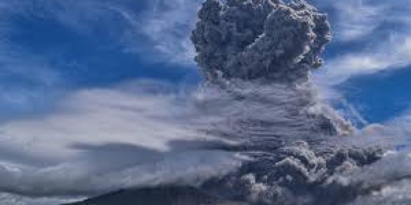 Indonesia’s Mount Sinabung volcano erupts