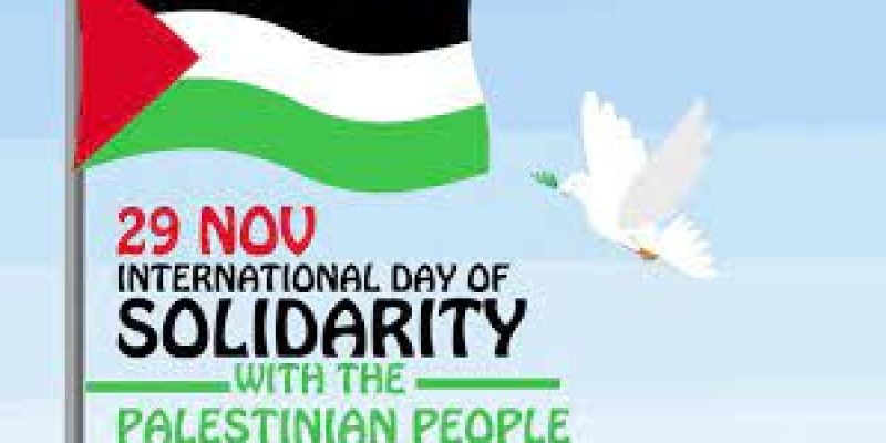 International Day of Solidarity with the Palestinian People 2022: 29 November