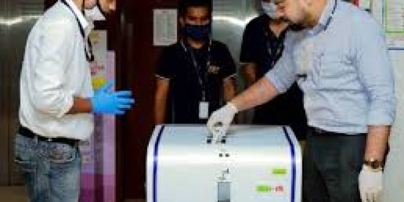 IoT based used mask disposal smart bin and UV light-based disinfection device