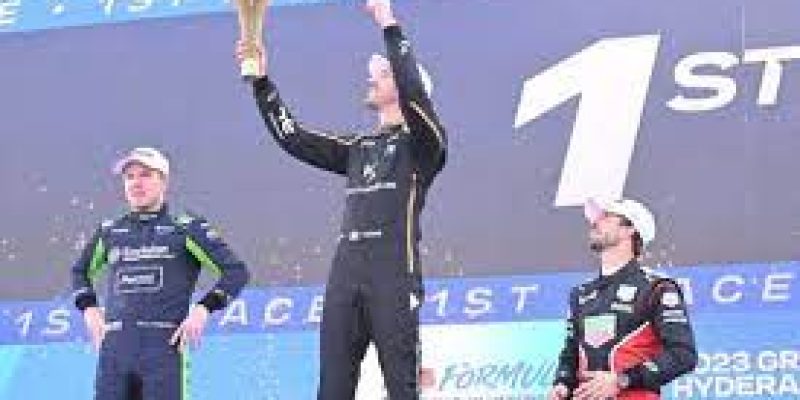 Jean-Eric Vergne Won Formula E-Prix Hyderabad, India
