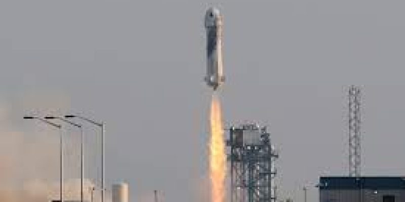 Jeff Bezos launches to space aboard New Shepard rocket ship