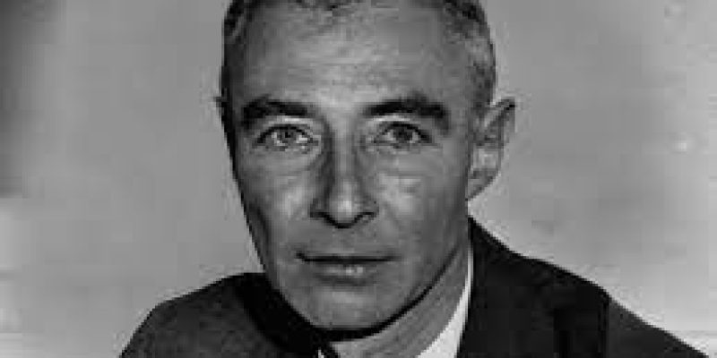 Julius Robert Oppenheimer the “father of the atomic bomb”