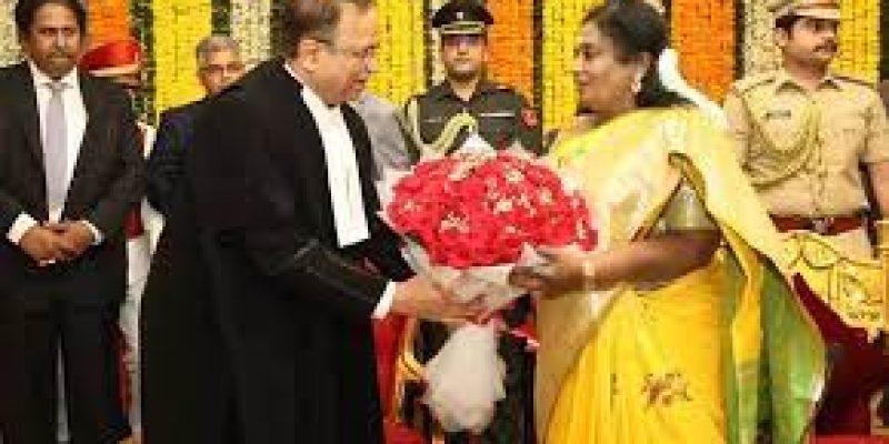Justice Alok Aradhe took oath as Chief Justice of Telangana High Court in Hyderabad