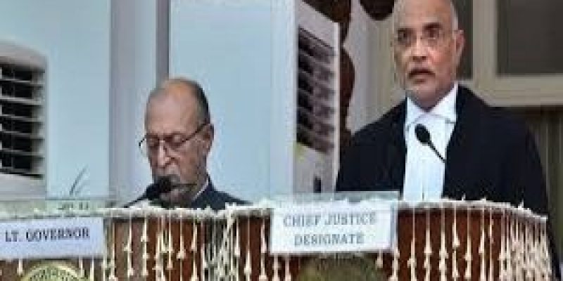 Justice Dhirubhai Naranbhai Patel Takes Oath As New CJI Of Delhi High Court