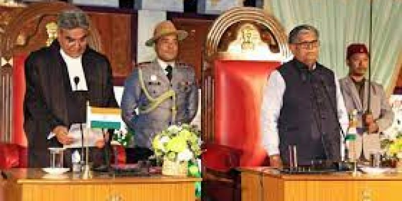 Justice Vijay Bishnoi Sworn In As Chief Justice Of Gauhati High Court