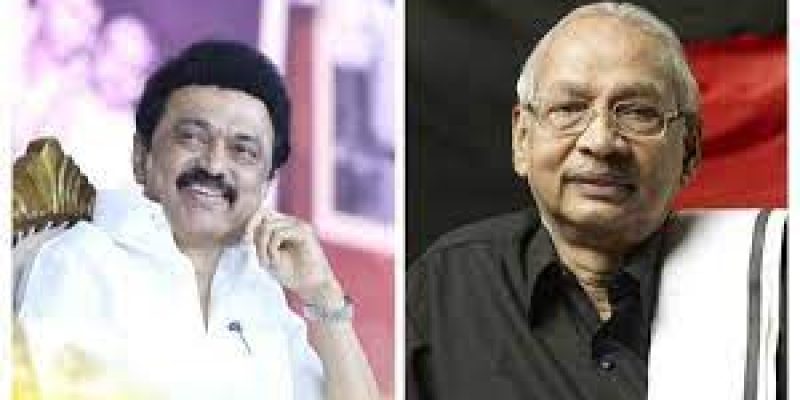 K. Veeramani received the ‘Thagaisal Tamilar’ award for the year 2023