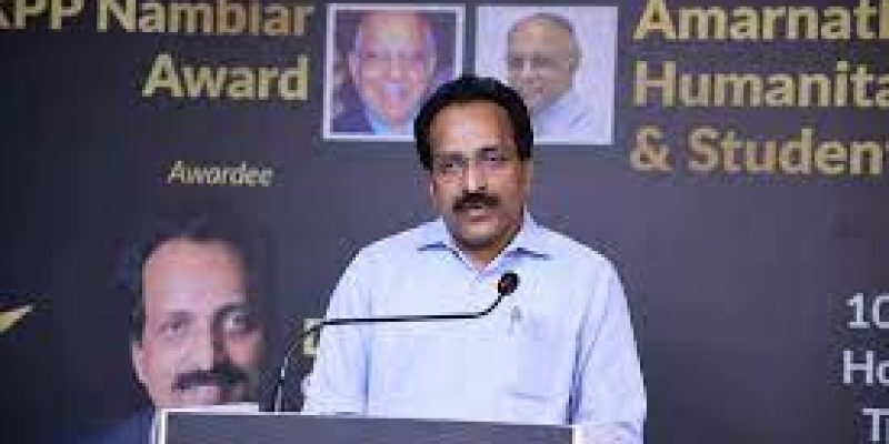 K.P.P. Nambiar Award for ISRO Chairman S. Somanath