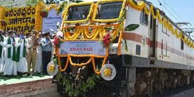 South India’s first and country’s 2nd Kisan Rail