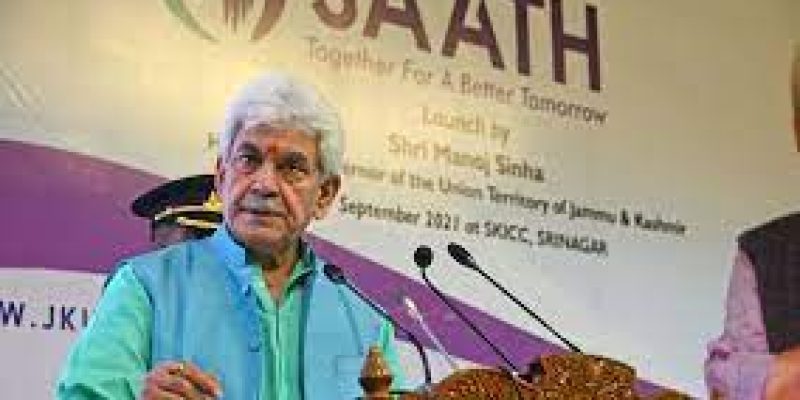 LG Manoj Sinha Launched 3 New Schemes for J&K