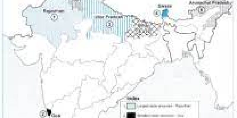 Largest and Smallest State of India, Population-wise & Area-wise