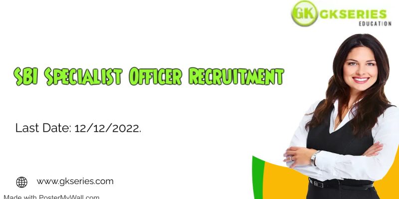 SBI Specialist Officer Recruitment 2022 – 64 Vacancy, Apply Online