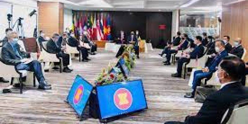 Leaders of ASEAN countries meet to address political crisis in Myanmar