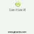 List-I List-II (Author) (Work)