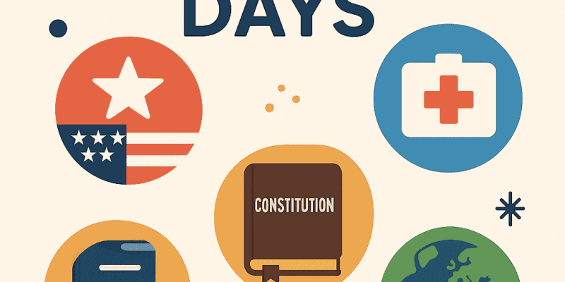 List of Important Days