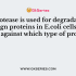Proteins at times are not soluble in the cell and form aggregates known as