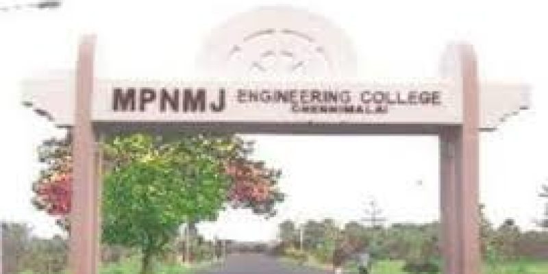 MP Nachimuthu M Jaganathan Engineering College, Chennimalai
