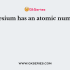 The atom of an element has electronic con-figuration 2, 8, 7. To which of the following elements would it be chemically similar?