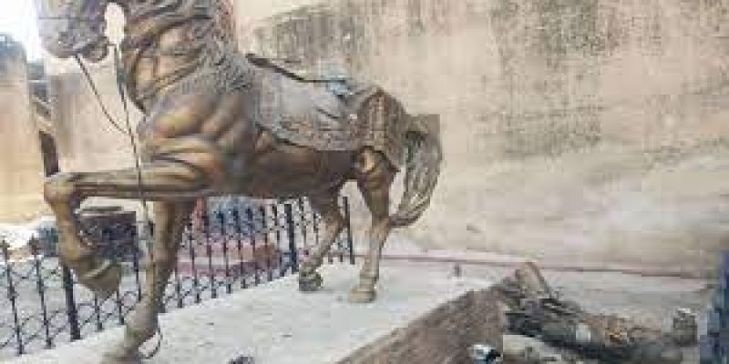 Maharaja Ranjit Singh’s statue vandalised in Pakistan