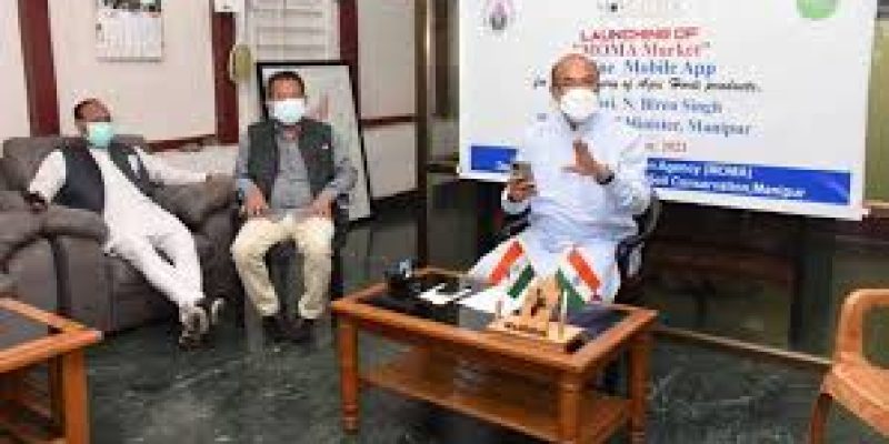 Manipur launched a mobile app for delivering veggies at home