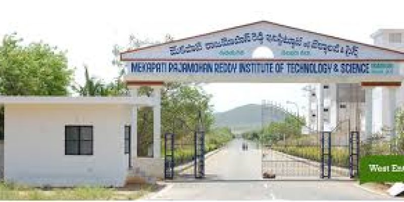 Mekapati Rajamohan Reddy Institute of Technology and Science, Nellore