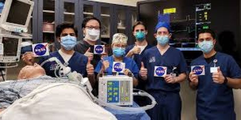 NASA developed new ventilator tailored specifically to treat COVID-19 patients