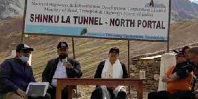 NHIDCL expedited DPR work on Shinkun La Tunnel