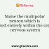 Peripheral nervous system consists of the brain and spinal cord