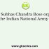 In 1943, Netaji Subhas Chandra Bose proclaimed the formation of the Provisional Government