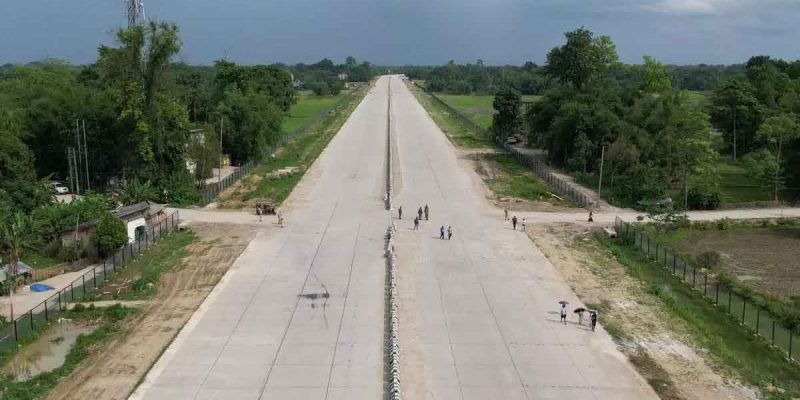 Northeast’s First Highway-Based Emergency Landing Strip near Dibrugarh
