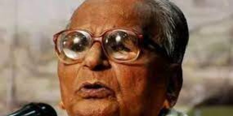 Nuclear scientist Krishnamurthy Santhanam passed away