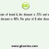 The ratio of the income of A and B last year was 4: 3 respectively. The ratios of their individual incomes of the last year and the present year are 3: 4
