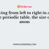 Which one of the following does not increase while moving down the group of the periodic table?