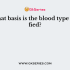 How many blood types exist including the positive and negative factors?