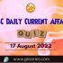 UPSC Daily Static Quiz: 17 August 2022