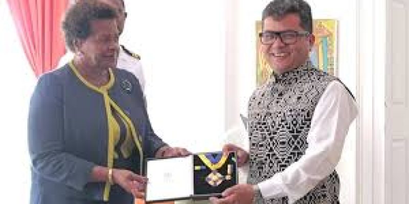 PM Modi Conferred ‘Honorary Order of Freedom of Barbados’
