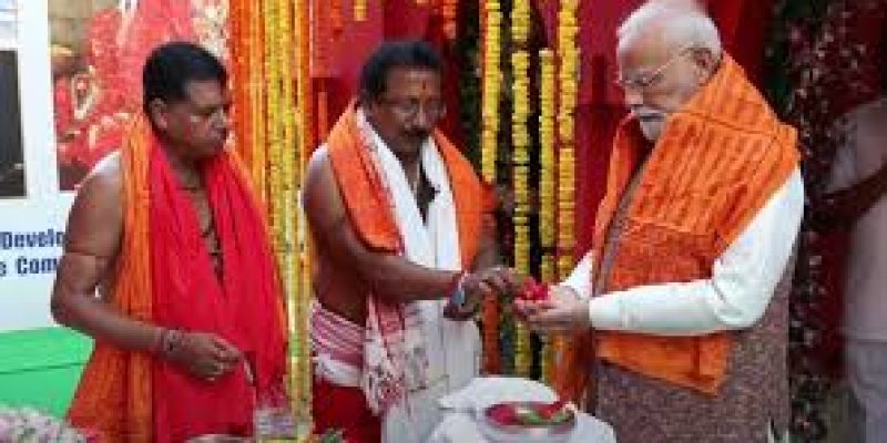 PM Modi Inaugurates Redeveloped 524-Year-Old Tripura Sundari Temple in Tripura