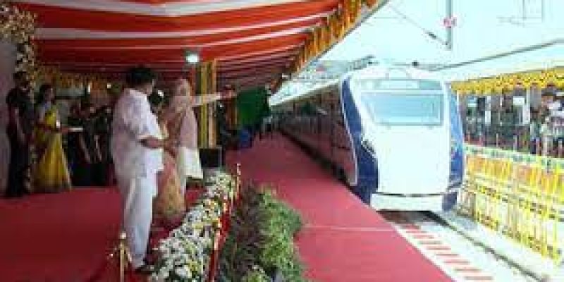 PM Modi flags off Secunderabad-Tirupati Vande Bharat Express