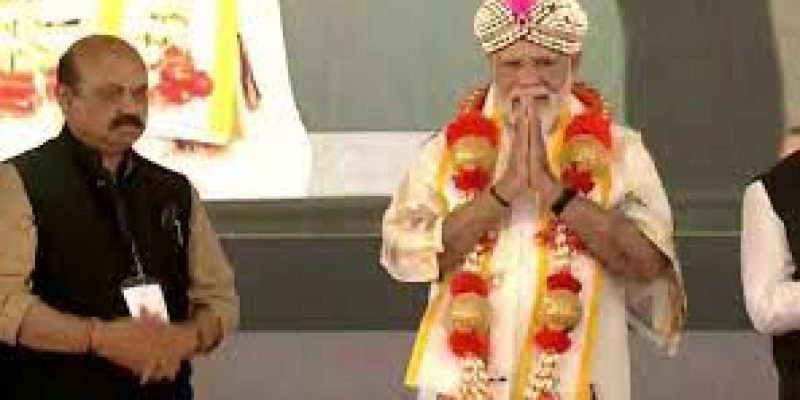 PM Modi inaugurates world’s longest railway platform in Hubballi, Karnataka