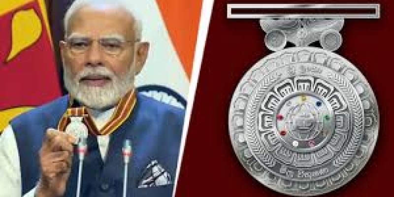 PM Narendra Modi Conferred Sri Lanka’s Highest Civilian Honour – Mithra Vibhushana