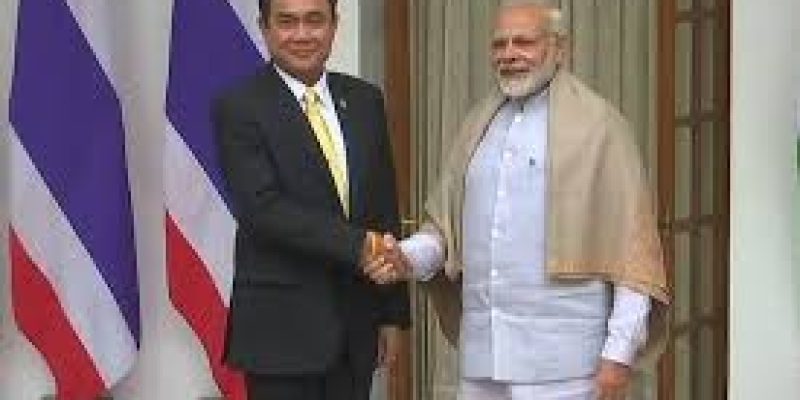 PM Narendra Modi held talk with PM of Thailand