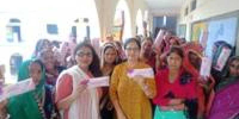 Sanitary Napkins available for Rs. 1/- per pad at PMBJK