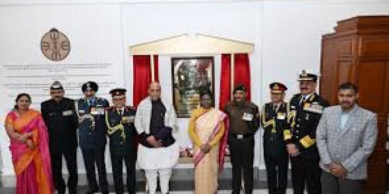 Param Vir Dirgha at Rashtrapati Bhavan Inaugurated By President of India