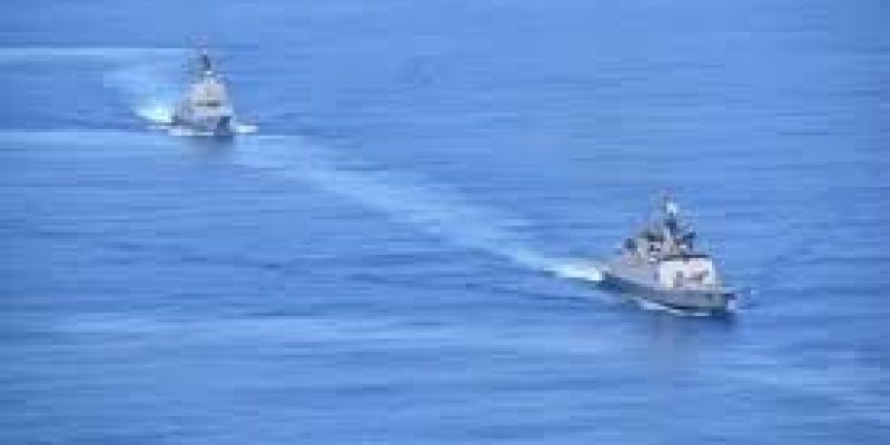 Passage Exercise between Australian, Indian Navy underway in East Indian Ocean