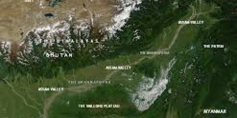 Physiography Of Assam