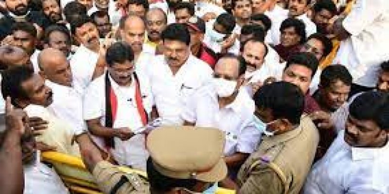 Political activities intensifies in Tamilnadu