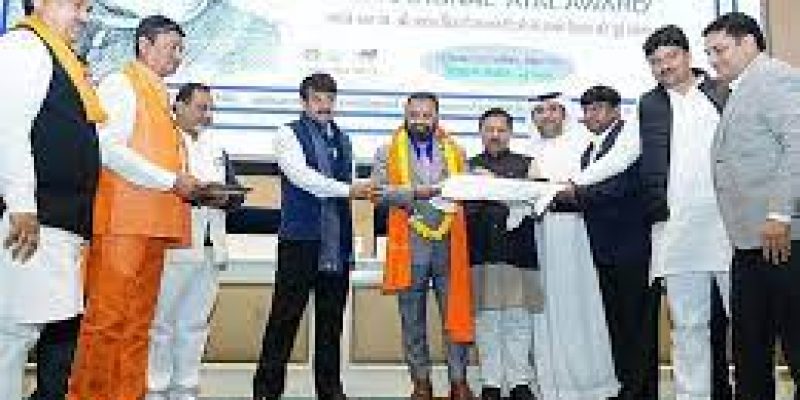 Prabhu Chandra Mishra honoured with Atal Samman Award