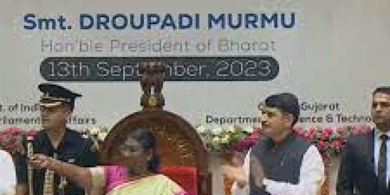 President Droupadi Murmu Inaugurates Digital House Of Gujarat Assembly