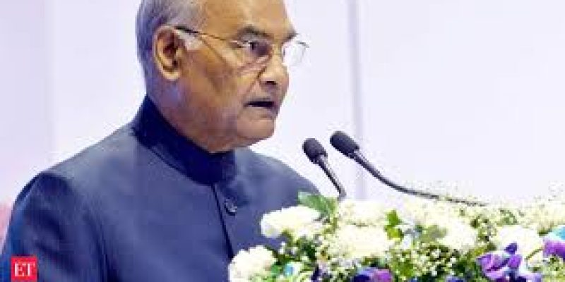 President laid foundation stone for Ambedkar memorial in Uttar Pradesh